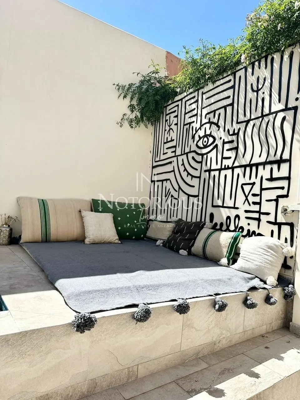 Maison meublée à louer avec piscine